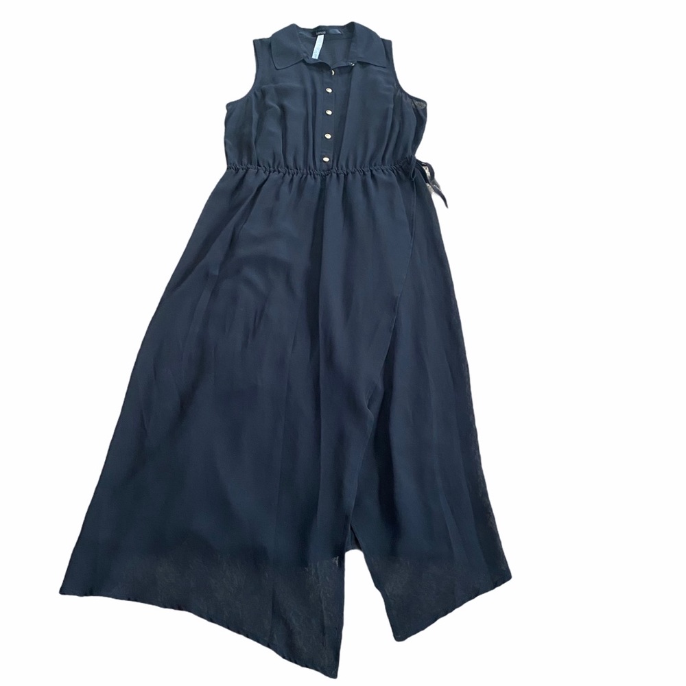 Kensie black wrap style dress